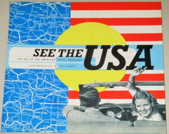 画像1: 洋書）SEE THE USA/アメリカの観光地レトロポスター・パンフ他デザイン集